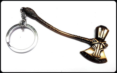 gtrp Top_Thor's Hammer New Version Full Metal Antique Copper Key Chain