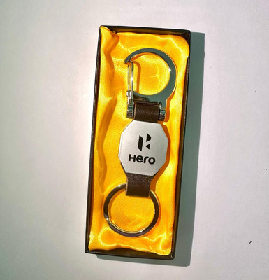 SHRI JI Premium Double Hook Metal Hero Keychain Key Chain