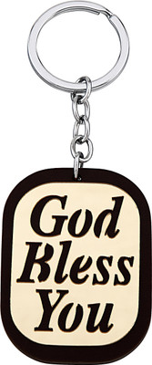 BLESSINGS God Bless You Key Chain
