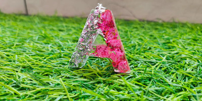 sreearts A letter keychain Key Chain