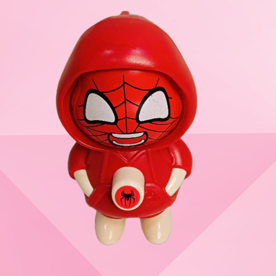 SLEEPX OWL Spider-Man 3-Face Keychain Action Figure, Interactive and Playful Key Chain