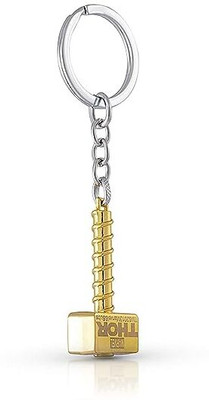 GKM Avengers Thor Hammer metal keychain for Men and woman Key Chain