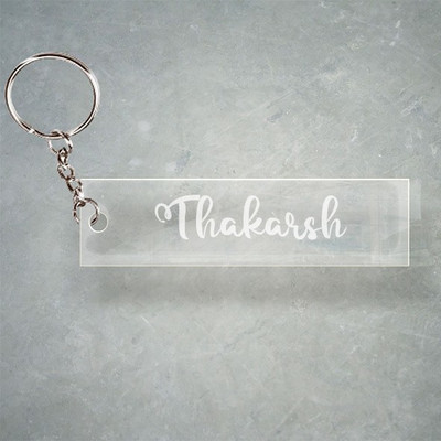 SY Gifts Thakarsh T Name Keychain F1 5488 Key Chain