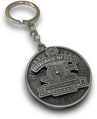 R BULLET Royal RE Bullet Classic Bullet Bike Brass Metal Keychains-67 Key Chain