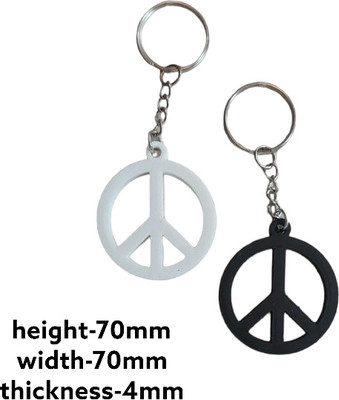 STONE X Round Key Chain Key Chain