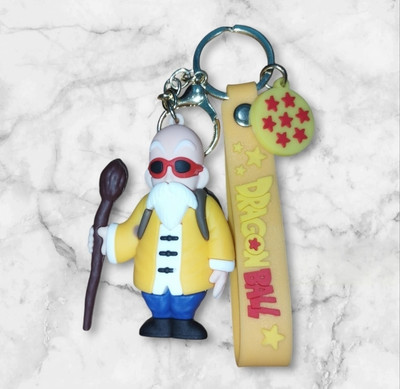 NUT E MONKEY Dragon boll cute rubber 3D key chain ring Key Chain