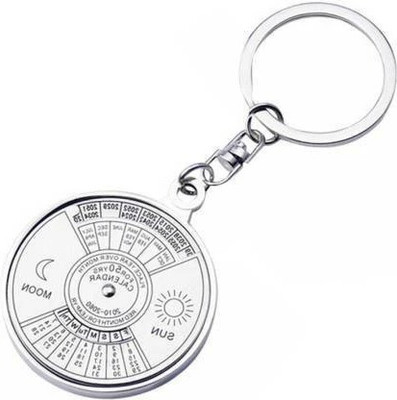 gtrp key Chain-Years Calender Compass Shaped stainless steel Key Chain Key Chain