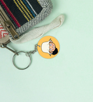 Special Trend Hub Big Dreams and the Bravest Spirit - Printed Round Anime Keychains Pack of 2 Key Chain