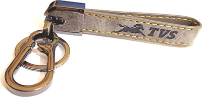 TVS colour leather Key Chain