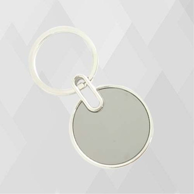 LIVAM UNIQUE round sliver small key chain Key Chain