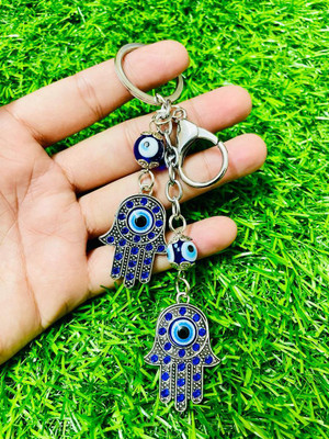 GKM Najar BAttu Protecting Hands Evil eye metal keychain Key Chain