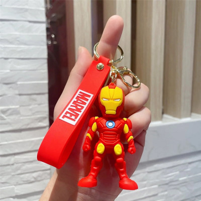 Syshri Adorable 3D Cartoon Keychains for Women – Double Hook Loop Key Holder Key Chain