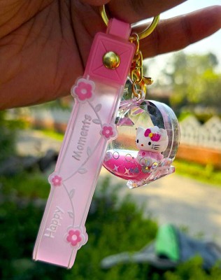 OFM Unique Perfume Bottle Designed Bunny Bliss Floating Key Chain