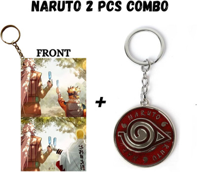 Hariyaali Enterprises LLP Naruto JIRAYA AND NARUTO ICE CREAM CHILD TO GROWN Unique Style 2 pcs Combo Key Chain