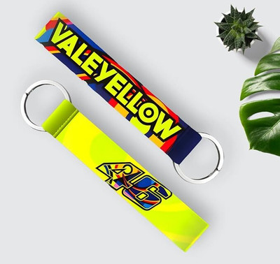 New LaserTech Valeyellow 46 Keychain Key Chain
