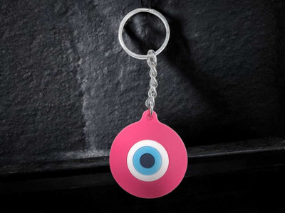 Wonder Mart Evil Eye KeyChain || Nazar Battu Keychain ||Charm Keychain(Pack of 1) Key Chain