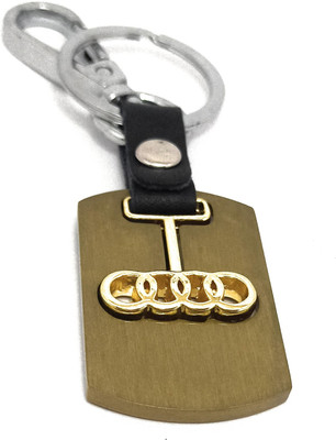 Key Era Audi Logo Rotating Hook Key Chain