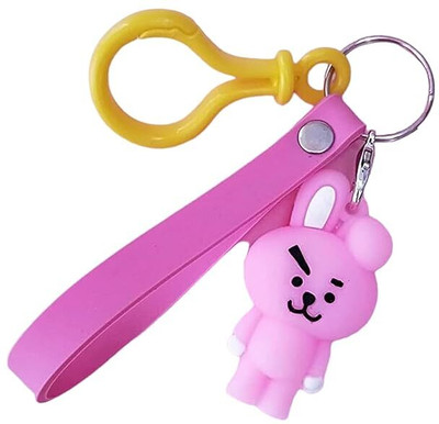Funfob BT21 Cooky Keychain with Hook & Strap (Cooky With Hook) Key Chain