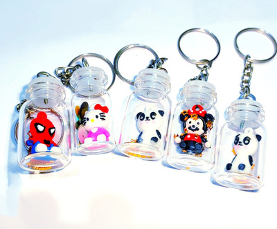 SHIVRAJ Pack of 5 cutest kids key chain Key Chain