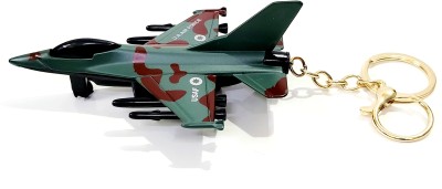 ADOREAL AEROPLANE KEYCHAIN AND KEYRING DARK GREEN Key Chain