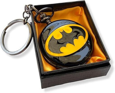 BBG NEW_DC Superhero Batman stylish pocket watch keychain for men & woman Key Chain
