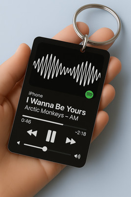 Mj trades Music Wave Keyhain Pack of 2 Key Chain