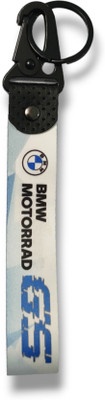 High Octane BMW GS white Key Chain