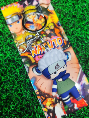 gtrp keychain-Naruto Stylish Kakashi High Quality Rubber for women and men Key Chain
