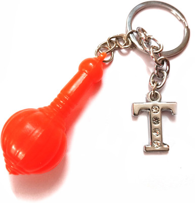 ShopTop Letter 'T' with Gadda Key Chain 0h Key Chain
