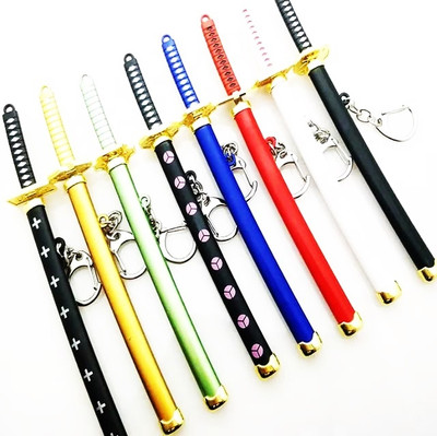 CRAZYGOL 3 D Sword Bike Key Chain pack of 1 Katana with Cover Metal Multicolor pack of 1 Key Chain