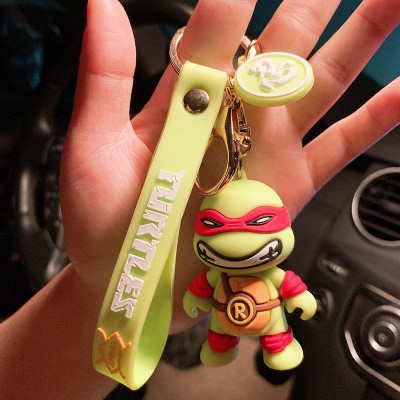 GKM Raphael Teenage Mutant Ninja Turtles Keychain for Backpack Key Chain