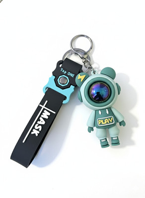 Yash Prime 3D Astronaut keychain with Strap for Bags & Car Keys Key Chain