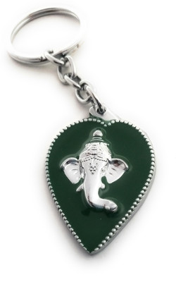 High Choice Lord Leaf Ganesha or Ganesh or Ganpati Metal Key Chain