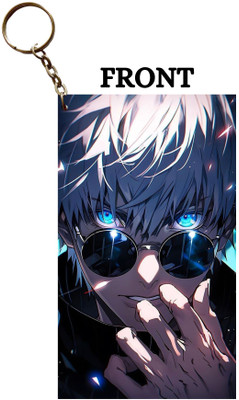 Hariyaali Enterprises LLP Jujutsu Kaisen GOJO COOL BUT DANGEROUS Anime Key Chain