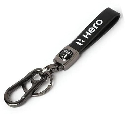 Filsfa Key Ring with Metal & Leather finish Key Chain Key Chain