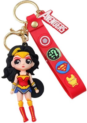 PEARLISH Avengers Wonder Women 3D Keychain Key Chain