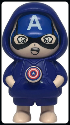 GSV Captain America Expression Changeable Toy_J254 Key Chain