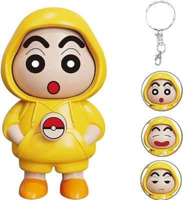 Filsfa Face Changing Spinner Doll Key Holder Key Chain