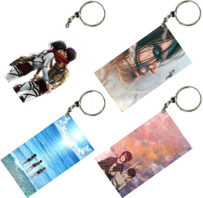 MITTRA Indiacraft Anime Attack On Titan Key Chain 7 Key Chain