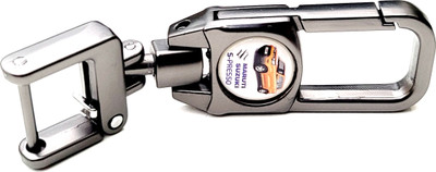 ADOREAL SUZUKI S-PRESSO METALLIC KEYCHAIN AND KEYRING WITH CAR LOGO Key Chain