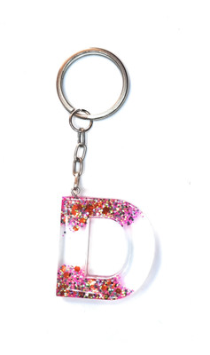 Swasti RESIN GLITTER KEYCHAIN-D Key Chain