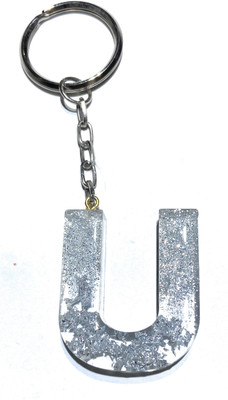 Swasti RESIN SIVLER KEYCHAIN-U Key Chain