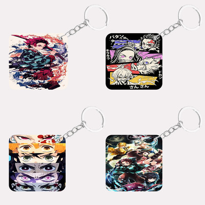 GS STUDIO Demon Slayer Anime keychain|smooth and shining keychain. Key Chain