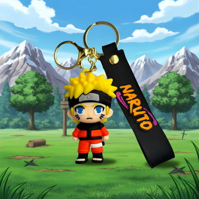 Clink Famous Naruto Angry Pose Anime Keychain | Premium Keyring for Car, Bike & Bags Key Chain