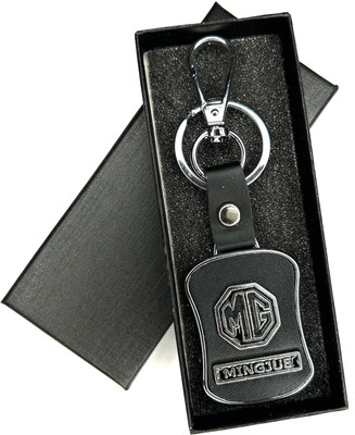 FLAMBE R Leather Car Keychain Genuine Leather Key Chain
