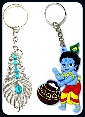 Meeko.com Keychain-Krishna Keychain and OMG key chain-A Key Chain