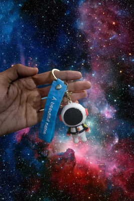 Keychain Space Astronaut Cartoon For Men & Women Pack of 1 Key Chain