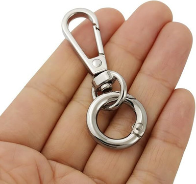 Tia Swivel Snap Hooks With 20mm Silver Spring Ring For Purse Making Accessories Key Chain