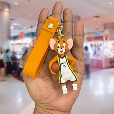 salvusappsolutions Tom with basketball Keyring/Keychain with strap Key Chain
