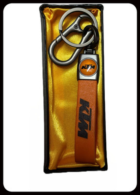 Meeko.com Unique and stylish Long Leather Finish Keyring _mk40_kc82 Key Chain